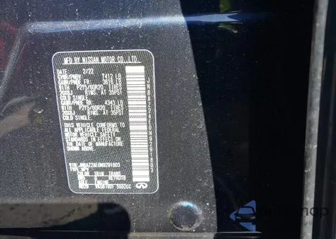 2022 Infiniti Qx80 Luxe Awd из США, поврежденный, VIN JN8AZ2AE0N9291803